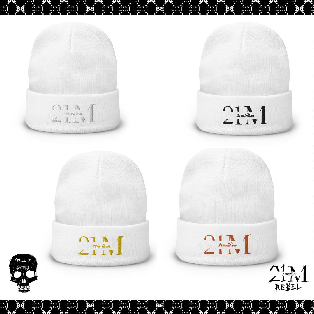 21M-Beanies white