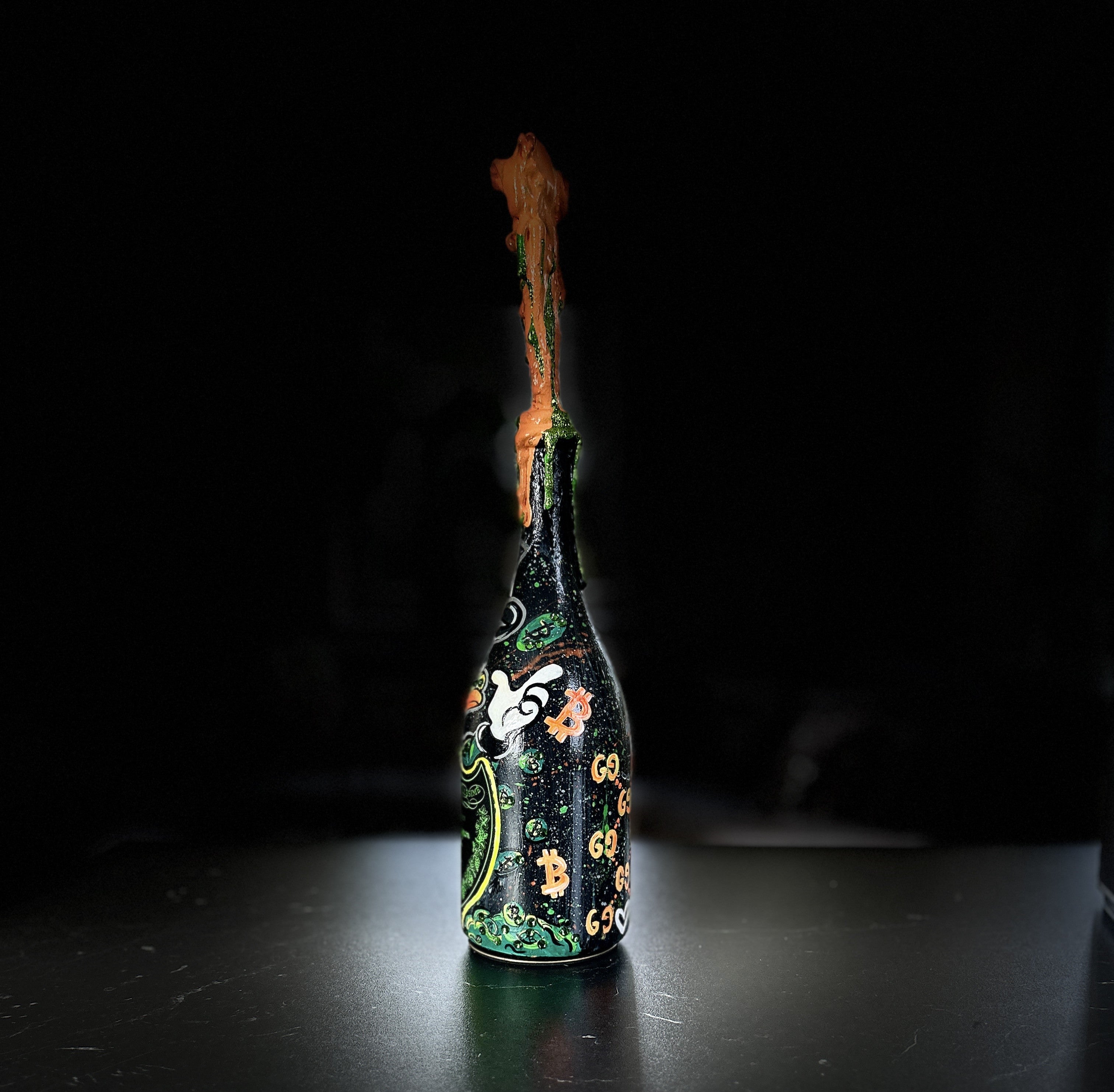 Bitcoin Bottle - "Dagobert Rich"