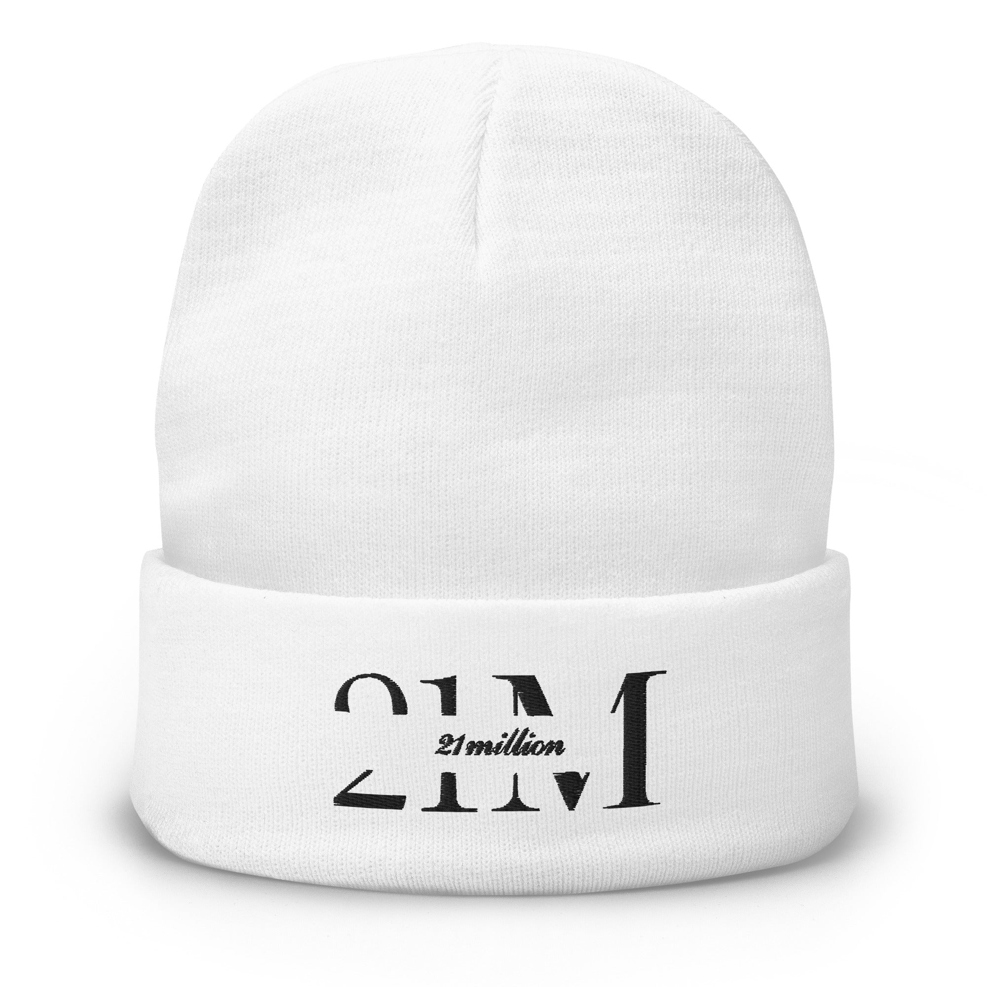 21M-Beanies white