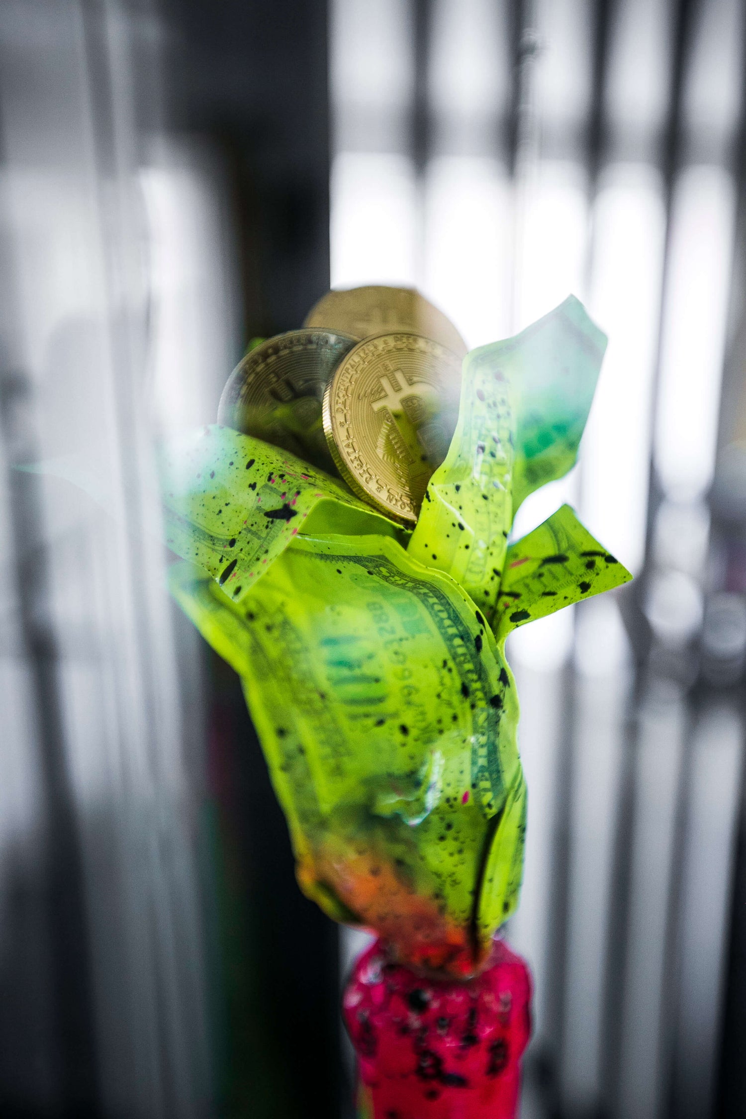 XXL Bitcoin-Bottle "Selfmade"